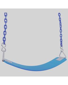 Hamaca niño de goma azul