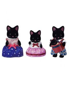 Midnight Cat Family Sylvanian Families