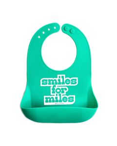 Babero Smiles verde Bella Tunno