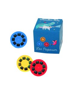 Discos Para Linternas De Historia Les Papoum Moulin Roty