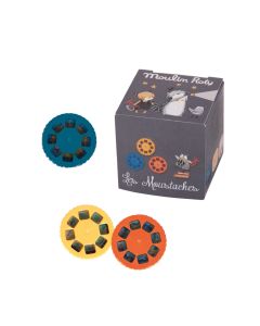Discos Para Linternas De Historia Les Moustaches Moulin Roty