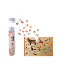Mini Puzzles (150 Pcs) Dans La Foret Moulin Roty