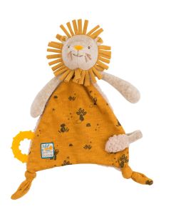 Doudou Porta-Chupete Lion Baobab Moulin Roty