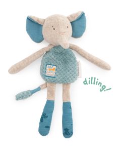 Doudou-Sonajeros Baobab Elephant Moulin Roty