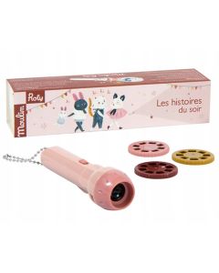 Linterna-Proyector de historias Après la pluie Moulin Roty