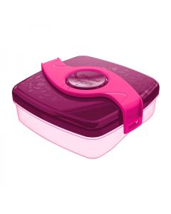 Tupper chico Easy Rosa Maped