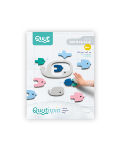 Bath Puzzle Whale Quut