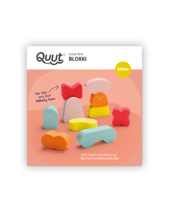 Blokki Balancing shapes - Coral Pink Quut