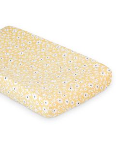 Cubre cambiador Muselina Yellow Flowers Lulujo (81  X 43 cm)