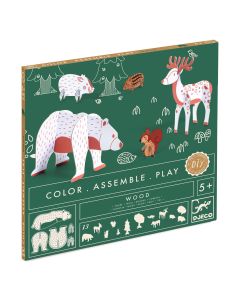 Color Assemble Play Wood Djeco