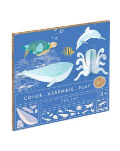 Color Assemble Play Sea Life Djeco