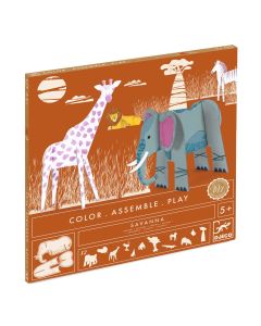 Color Assemble Play Savanna Djeco