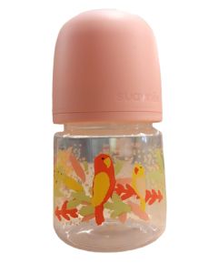 Biberón Pp 150Ml Anat. 0-6M Flujo S Jungle Rosa Silicona Sua