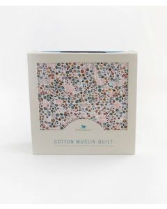 Cotton Muslin Quilt - Pressed Petals Little Unicorn