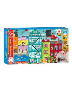 Puzzle animado de la ciudad Hape