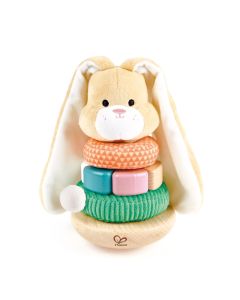 Conejo apilable peluche y madrea Hape
