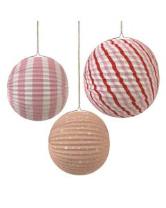 Globos De Papel Rosados Meri Meri