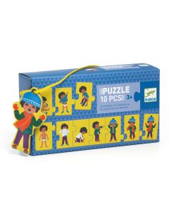 Puzzle frise I'm dressing up Djeco
