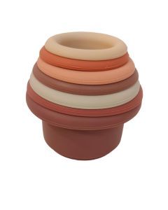 Tazas apilables rosa Hopping