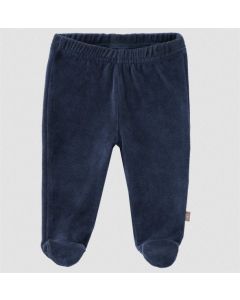 Trousers velours with feet Indigo: 3-6 m  Fresk