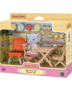 BBQ Picnic set Elephant girl Sylvanian Families