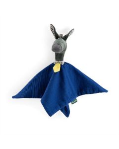 Donkey Muslin Cuddly Pomme Des Bois Moulin Roty