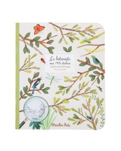 Botanist Sticker Book Le Jardin Du Moulin - 20 Pages Moulin