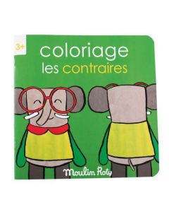 Cuaderno Para Colorear Popipop Moulin Roty