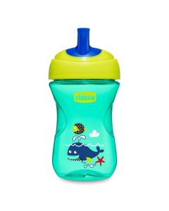 Vaso Advanced 12+  Azul y verde Chicco