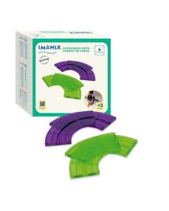 Imanix Repuesto Curvo Pista Braintoys