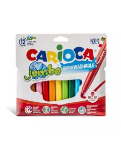 Marcadores gruesos x 12 Carioca