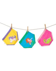 Set x 3 bombachas de entrenamiento Ballerina 3-4 Zoocchini