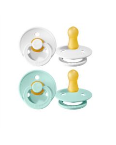 Chupete White / Mint Talle 1 Bibs