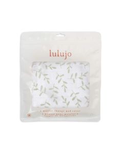 Cubre cambiador Muselina Greenery  Lulujo (81  X 43 cm)