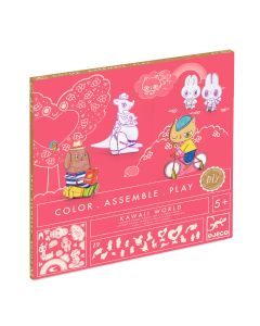 Color Assemble Play Kawaii World Djeco