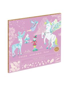 Color Assemble Play Fairy World Djeco
