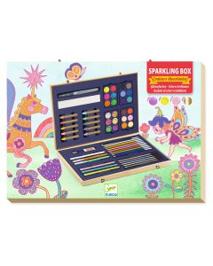 Sparkling box of colours Djeco