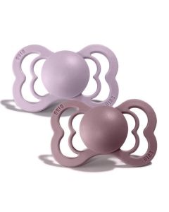 Chupete Supremme Silicona Lilac / Heather Talle 1 BIBS