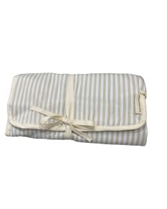 Cambiador viajero rayas beige Reina Batata