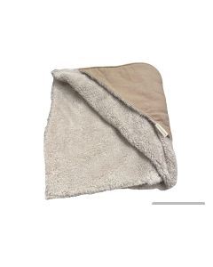 Manta Alfie beige Reina Batata