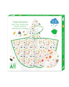 Rain Cape Small Model - Undergrowth Djeco