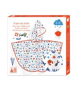 Rain Cape Small Model - Ocean Djeco