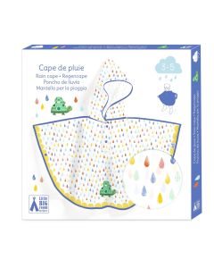 Rain Cape Small Model - Turtle Djeco