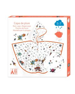 Rain Cape Large - Super Hero Djeco