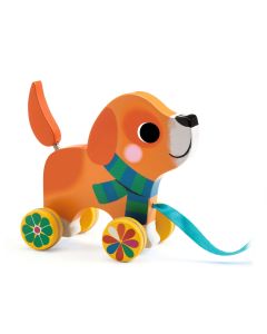Pull Along Toy - Lou - Fsc 100% Djeco