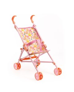Stroller - Stroller  Flowers - 54 Cm Pomea Djeco