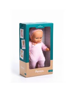 Baby Doll 32 Cm Dressed - Baby Lilas Rose Pomea Djeco