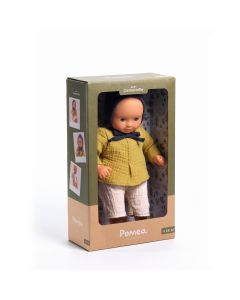 Baby Doll 32 Cm Dressed - Baby Camomille Pomea Djeco