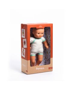 Baby Doll 32 Cm Body - Baby Green Pomea Djeco