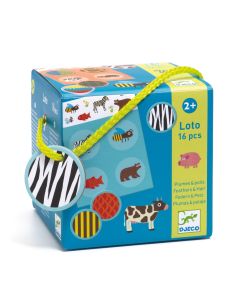 Memo, Loto, Domino - Feathers&Fur Djeco